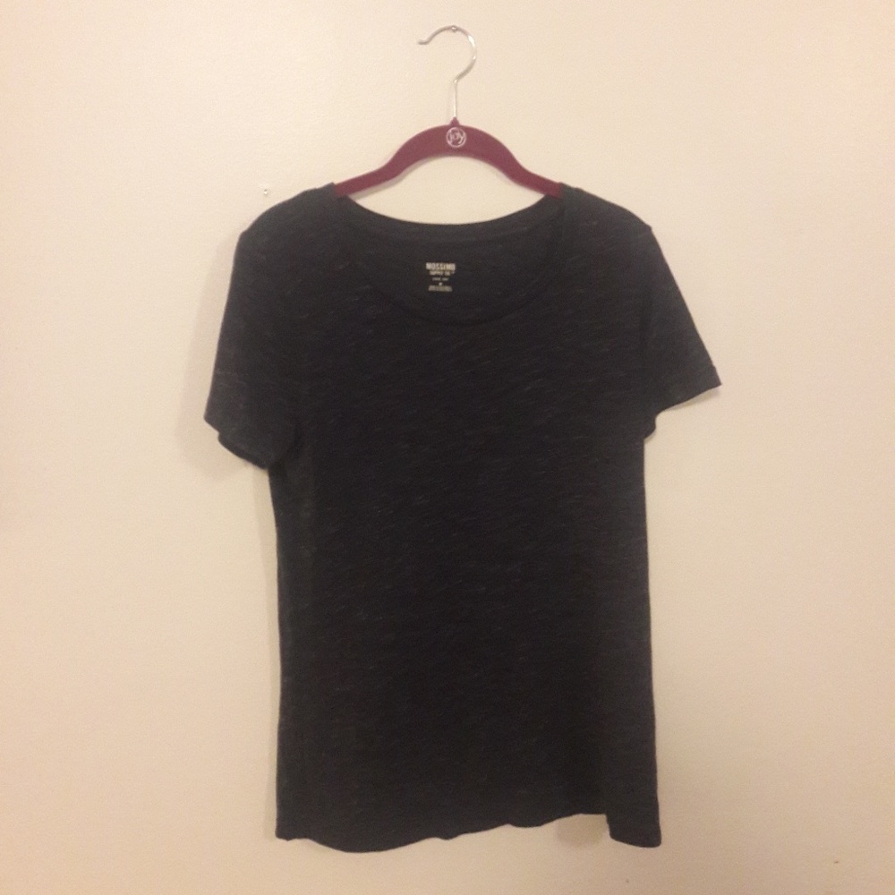 Dark blue heathered shirt